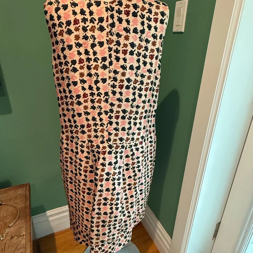 Hugo Boss Business Formal 100% Silk Dress Sz 12 - Picture 3 of 10